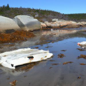 Ruptured Canada-bound hovercraft beaches in New Hampshire