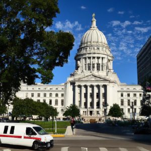 Small plane hits parked minivan outside Wisconsin capital
