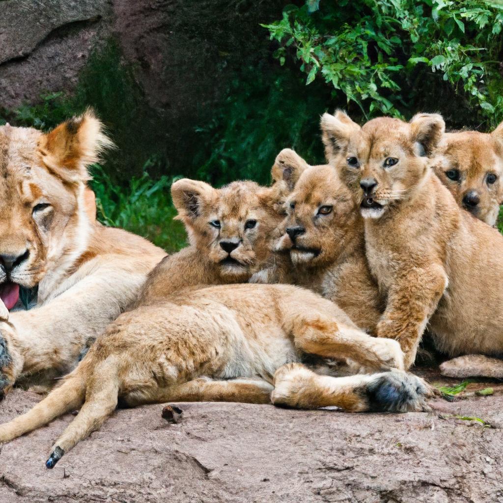 Buffalo Zoo announces births of 4 African lion cubs