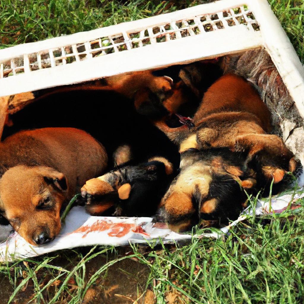 Austin puppies left to die in garbage bag during triple-digit Texas heat wave