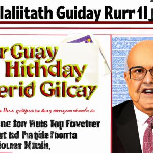 Rudy Giuliani Gets a Birthday Surprise: Indictment Papers, Following His Mockery of Arizona Attorney General!