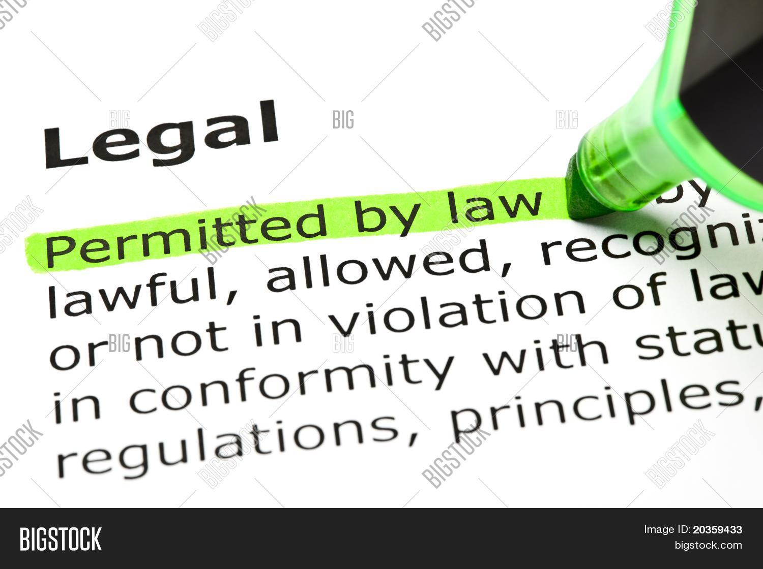 Legal definition