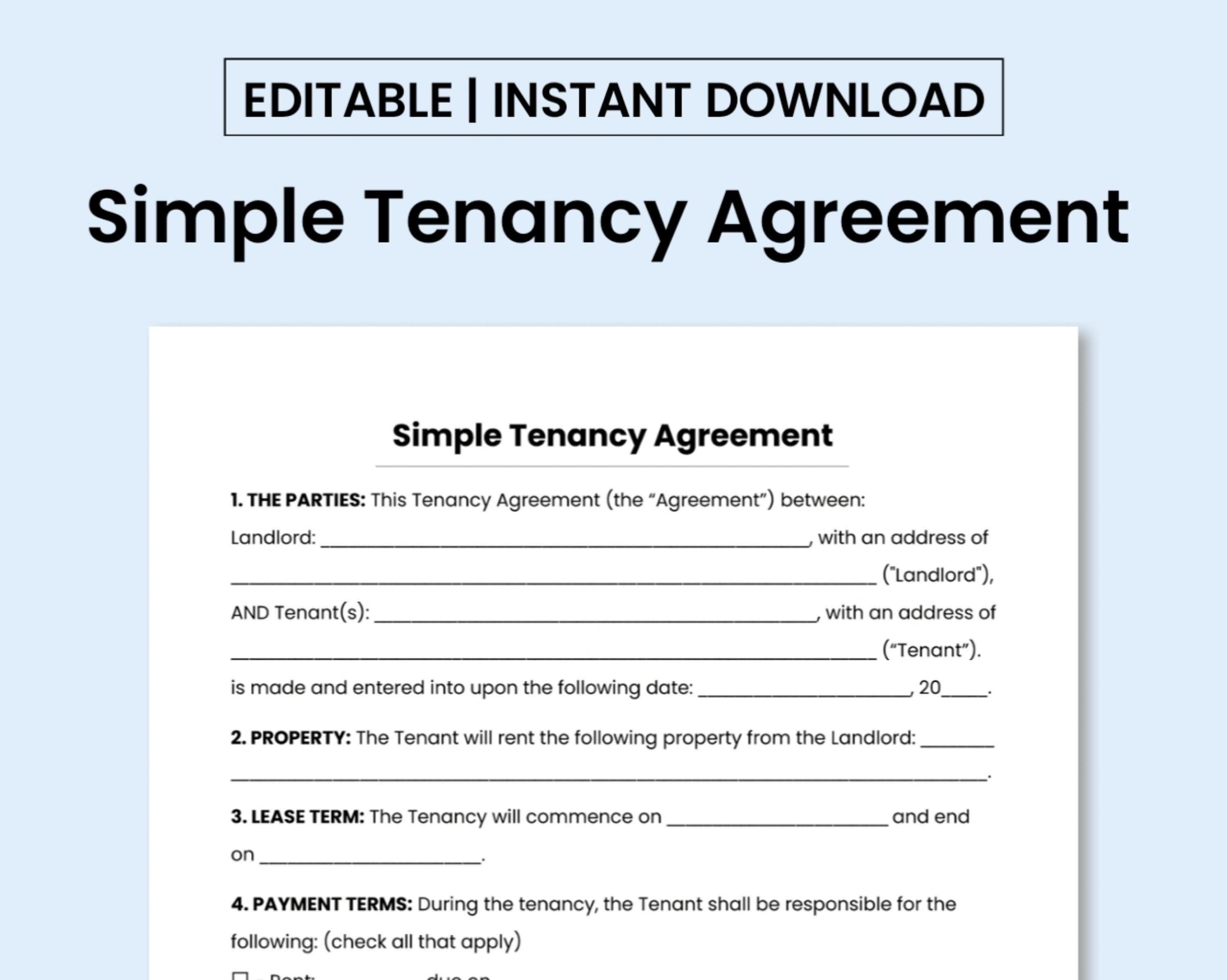 Tenancy