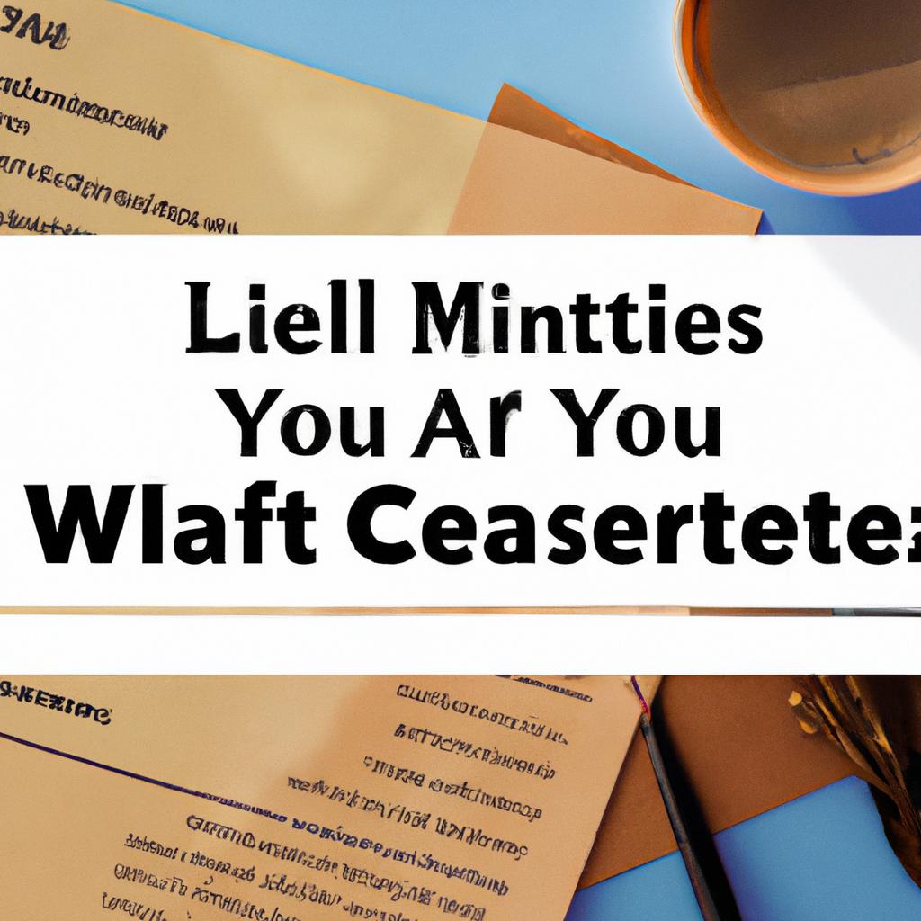 Ultimate Guide to Creating Your Last Will and Testament: A Complete Checklist