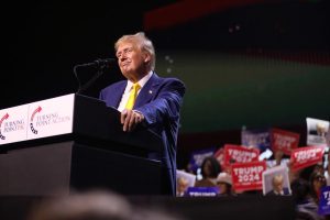 Trump Declares Himself the Savior of Democracy in Fiery RNC Speech