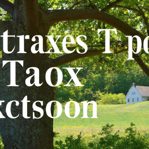 Understanding Tax Implications for Rural⁤ Estates