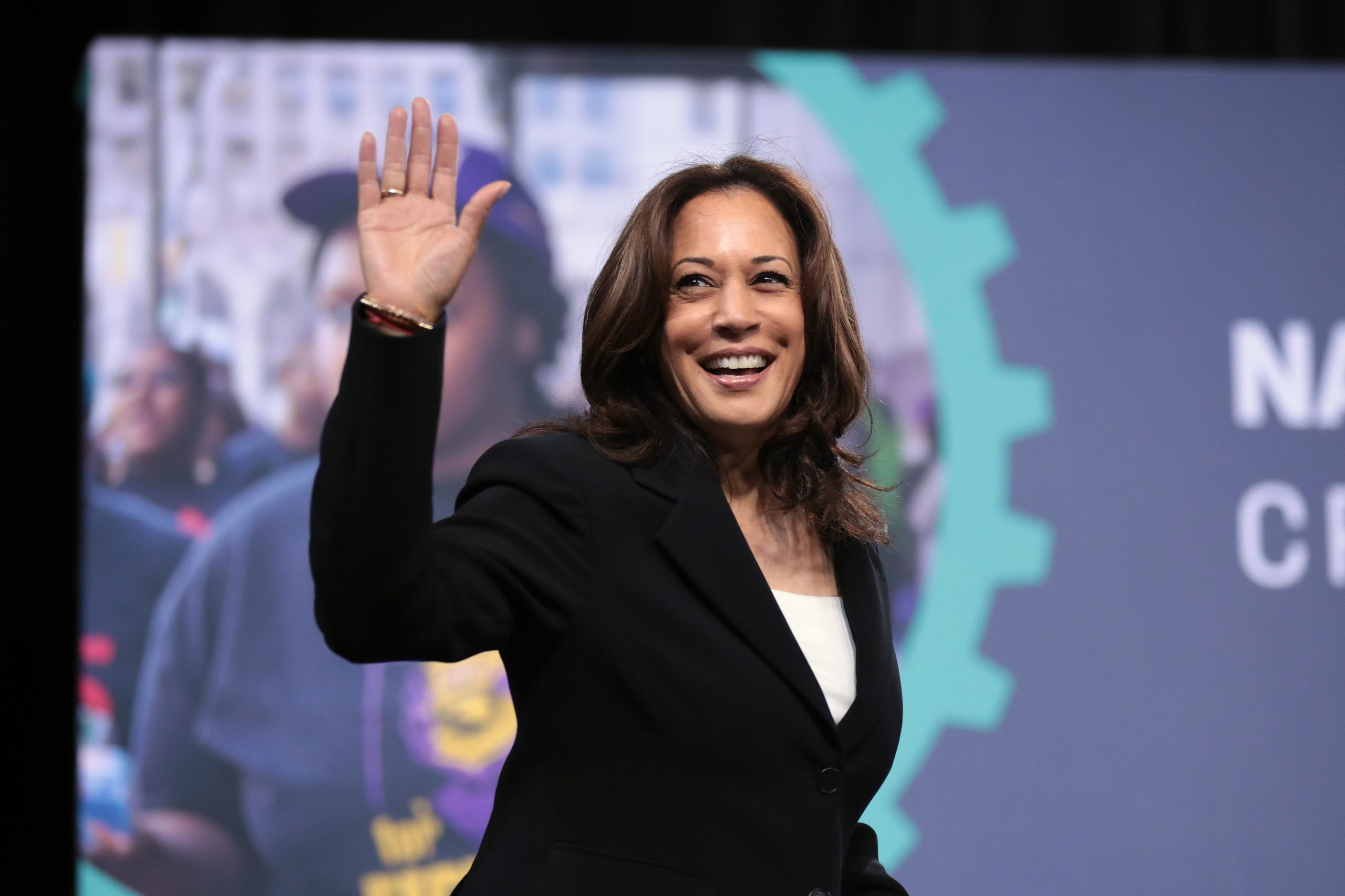 Harris Transforms Biden’s Dire Democracy Warnings into a Message of Hope and Joy